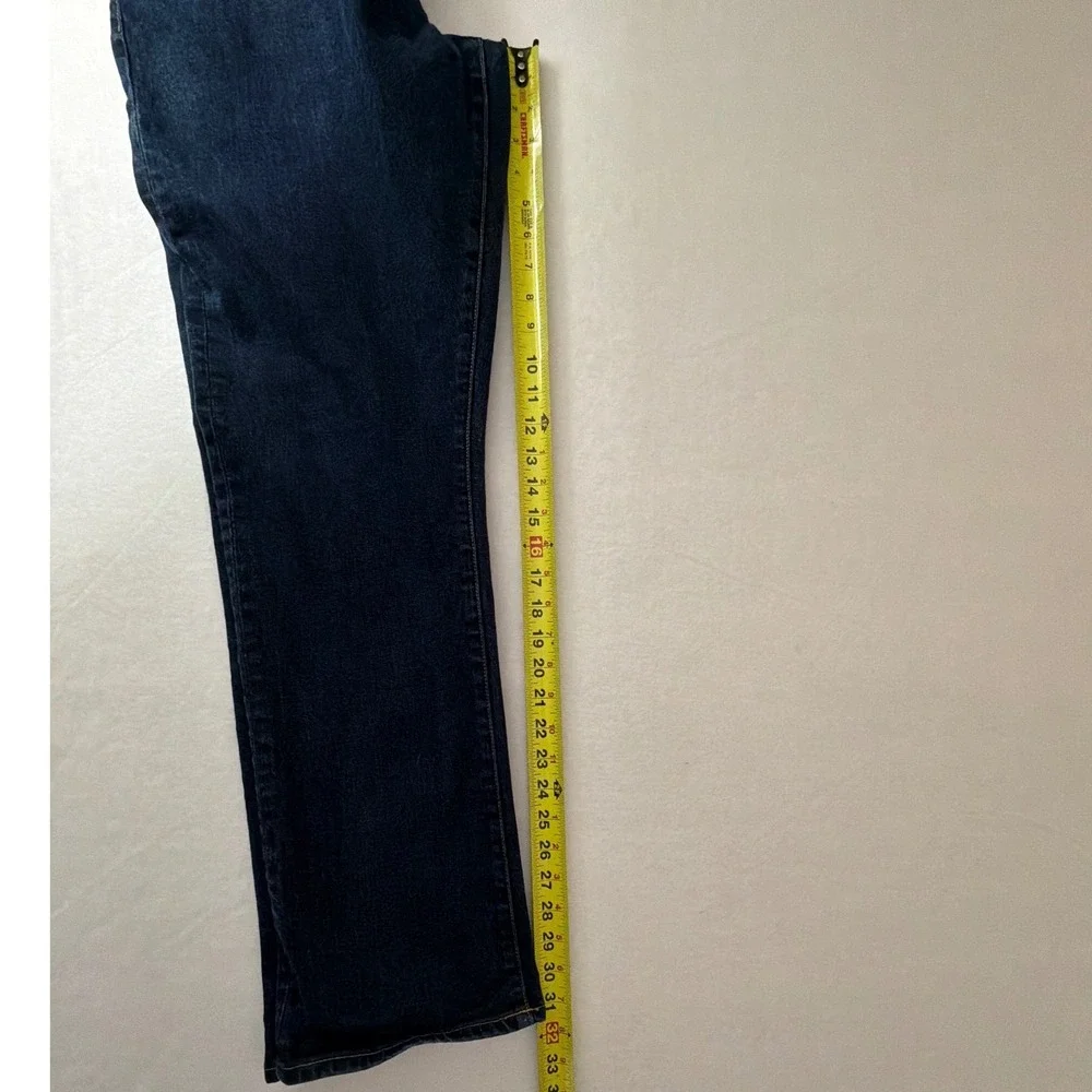 Polo Ralph Lauren Varick Slim Straight Jeans Mens 38x31 Dark Indigo Blue Stretch